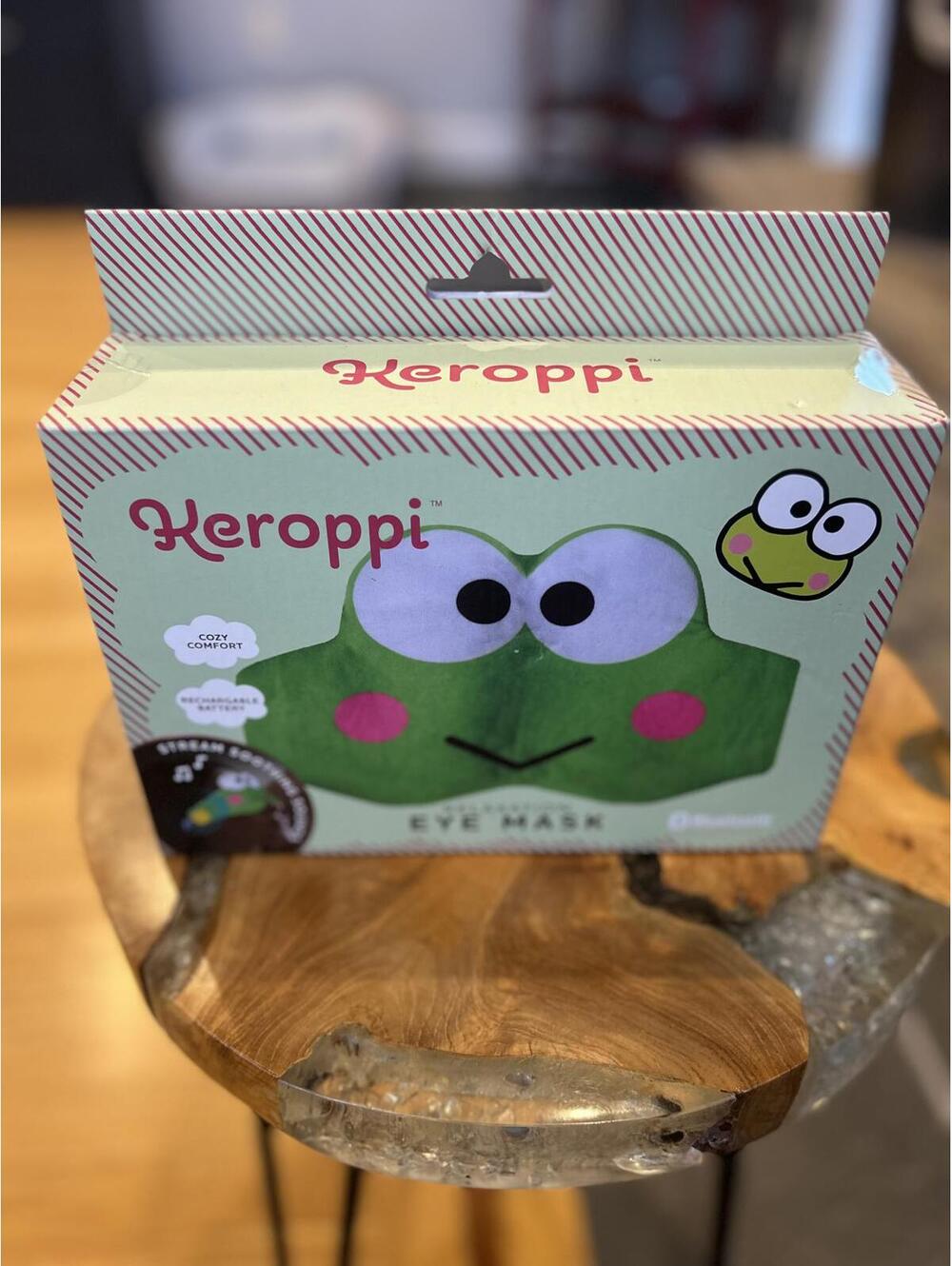 Keroppi Bluetooth Wireless Relaxation Eye Mask with Streamed